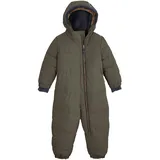 KILLTEC first instinct by killtec Kinder Steppoverall mit Kapuze/Schneeanzug ist wasserabweisend FIOW 20 MNS QLTD ONPC, dunkeloliv, 122, 42261-000