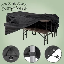 Kingsleeve Abdeckung Bierzeltgarnitur classic Oxford 180x95x76cm