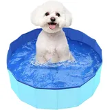 Faltbarer Hundepool,50x8 cm Hundeplanschbecken,Planschbecken für Haustiere für K