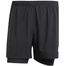 adidas Own the Run Climacool 2-in-1 Shorts Black S