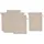 VBS Kalender zum Selbstbasteln Beutel mit Zugband 19 x 13 cm 6 Stück beige