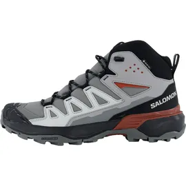 Salomon X Ultra 360 Mid GTX Herren Pewter/Black/Burnt Henna 41 1/3