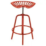 Esschert Design Traktor-Barstuhl Rot