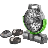 PROCRAFT CF20bb Akku-Ventilator 23,5 cm + 2 x 4,0 Ah + Ladegerät