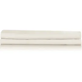 Zo Home Spannbettlaken Mako-Satin 90 x 200 cm weiß