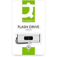 Q-Connect 32 Gb USB 3.0 Slider Flash Drive