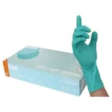 NITRAS ALOE SUPREME Nitril Einmalhandschuhe, grün 8303-L , 1 Packung = 100 Stück, Größe L