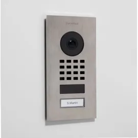 DoorBird IP-Video-Türstation D1101V UP 423866799 silber