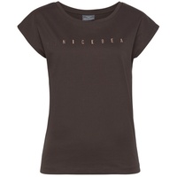 VENICE BEACH Kurzarmshirt Damen dunkelbraun Gr.48/50