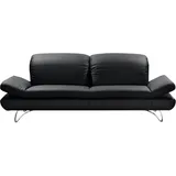 PLACES OF STYLE Couch 2-Sitzer schwarz