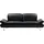 PLACES OF STYLE Couch 2-Sitzer schwarz