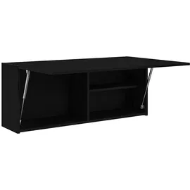 vidaXL Bad-Wandschrank 100 x 25 x 40 cm Schwarz