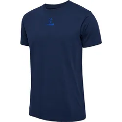 hummel Active Chevrons CO T-Shirt Herren - navy -L