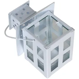 Marrakesch Orient & Mediterran Interior 3er Set Skandinavisches Design Mini Laterne Skagen Weiss