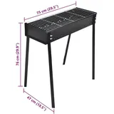 vidaXL Holzkohlegrill 40713