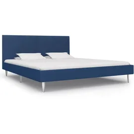 vidaXL Bettgestell 180 x 200 cm Blau