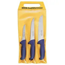 Friedr. Dick Dick Ergo Grip Messer-Set 3-tlg. Blau/Silber
