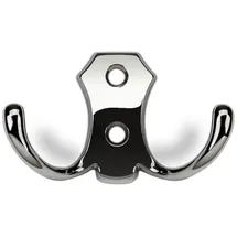 SO-Tech - Garderobenhaken lena 2-fach kurz Chrom poliert,