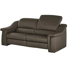 HIMOLLA Ledersofa 1501 ¦ braun ¦ Maße (cm): B: 202 H: 84 T: 106.0