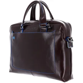 Piquadro Blue Square Computer Briefcase Mogano