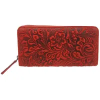 Jockey Club Geldbörse Damen mit RFID Schutz rot