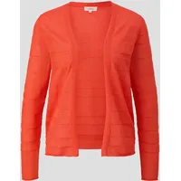 S.Oliver - Cardigan mit Musterstruktur, Damen, Orange, 44