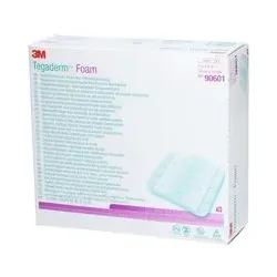 3MTM TegadermTM Foam Pansements hydrocellulaires non-adhésifs 10 cm x Compresses pc(s)