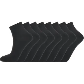 Endurance Mallorca Funktionssocken 8er Pack Schwarz 47-50