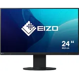 Eizo FlexScan EV2460-BK 60,5 cm (23,8 Zoll) Ultra-Slim Monitor (DVI-D, HDMI, D-Sub, USB 3.1 Hub, DisplayPort, 5 ms Reaktionszeit, Auflösung 1920 x 1080) schwarz