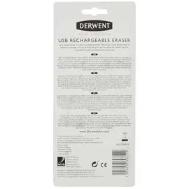 Derwent Wiederaufladbarer Radiergummi Schwarz