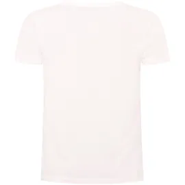 Zwillingsherz T-Shirt "Strand Meer Heimat" maritimer Stickerei, Pailletten, Kurzarm, Rundhalsausschnitt weiß LXL (L/XL)