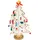 Brubaker Mini Weihnachtsbaum aus Holz 30 cm Weiß