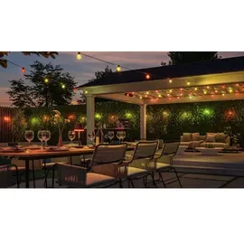 Philips Lichterkette 21 m IP65 30 LEDs schwarz