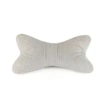 Plückefinken Lesekissen Leseknochen Breitcord 100 x 40 cm Cremeweiß