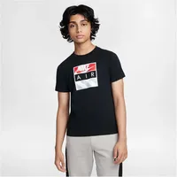 Nike Air T-Shirt Kinder - black S