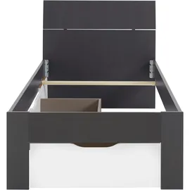 Rauch Bett Flexx weiß