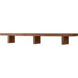 Tikamoon Wandregal 40 x 20 x 10 cm Braun