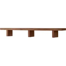 Tikamoon Wandregal 40 x 20 x 10 cm Braun