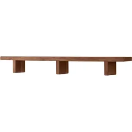 Tikamoon Wandregal 40 x 20 x 10 cm Braun