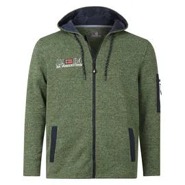 Jan Vanderstorm Fleecejacke ASVA Herren Grün 5XL
