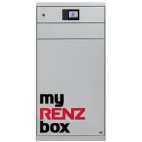 Paketkasten RENZ "eQUBO" - digitaler Paketkasten Version 1 - (2 Paketkästen) RAL-Farbe nach Wunsch (nur matte Farbtöne)