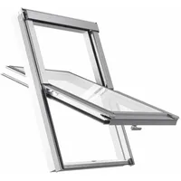 VELUX Gruppe Kunststoff Dachfenster RoofLite SOLID PVC und Eindeckrahmen