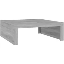 furnicato Couchtisch Grau Sonoma 100 x 35 x 100 cm