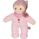 Die Spiegelburg Kleine Schmusepuppe, rosa - BabyGlück