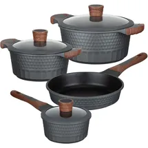 RESTO Kitchenware CAPELLA Topf-Set 7-tlg. Soßentopf + 2 x Kochtopf + Bratpfanne