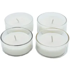 holfeuer crystal design Teelichthalter Maxi-Teelichter Klarglas Transparent