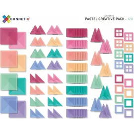Connetix Magnetkacheln Pastell Kreativ 120 Stück