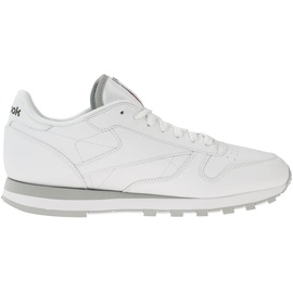 reebok classic leather white gray