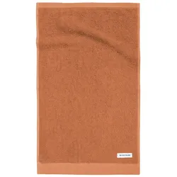 TOM TAILOR Unisex Gästehandtücher im 6er-Pack, 30x50 cm, orange, Uni, Gr. 30X50