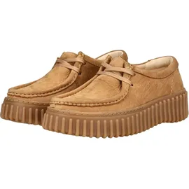 CLARKS Torhill Bee Bootsschuhe - Light Tan Nubuck - EU
